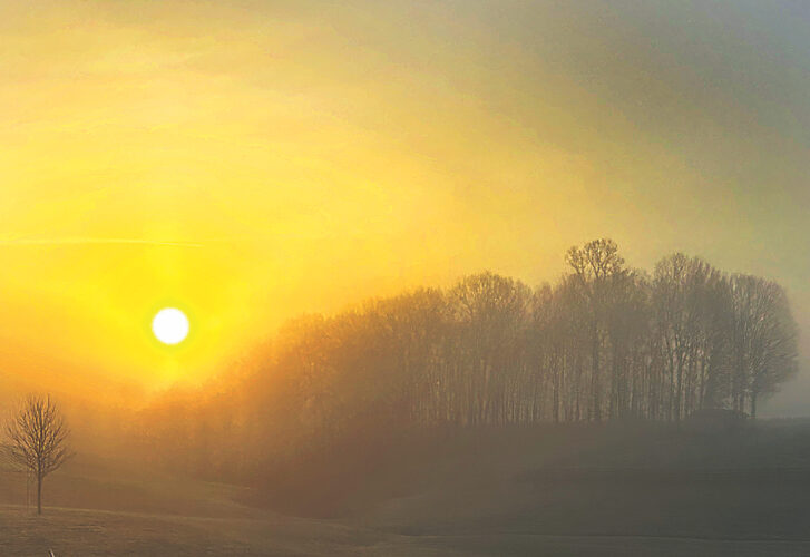 Burning through the fog